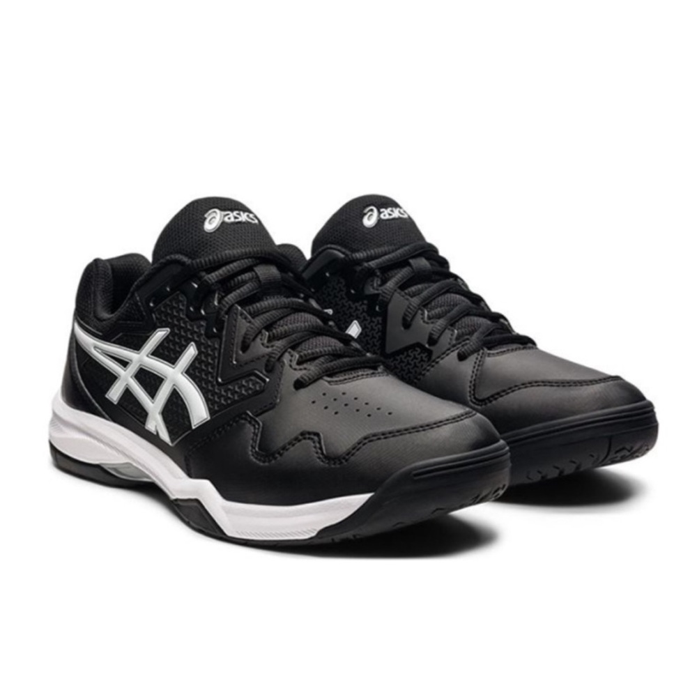 NWT Asics Gel-Dedicate 7 Black/White Tennis Shoes | Men’s Size 9.5